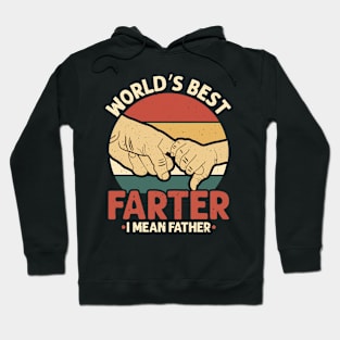 Funny World's Best Farter I Mean Father, Father's Day Gift Hoodie